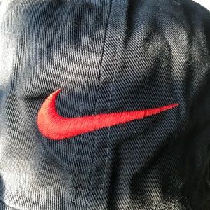 NWT red and blue nike Logo hat